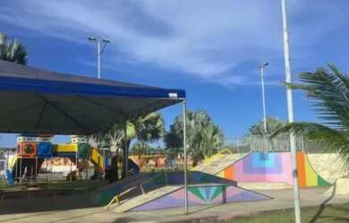 Imagem: O terreno à venda possui e está localizado em Alphaville