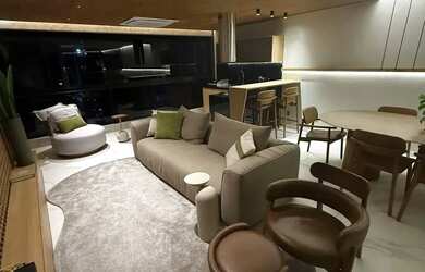 Imagem: O apartamento possui 2 Dormitórios, 3 Banheiros, 2 Vagas na