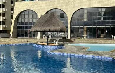 Imagem: O apartamento possui 1 Dormitório, 1 Banheiro, 1 Vaga na garagem