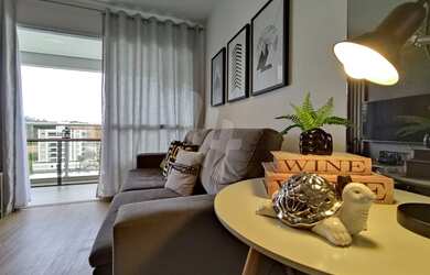 Imagem: O apartamento possui 3 Dormitórios, 2 Banheiros, 1 Vaga na