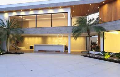 Imagem: A casa em condomínio possui 5 Dormitórios, 5 Banheiros, 3