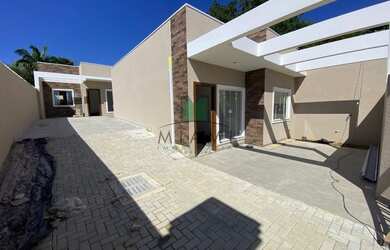 Imagem: A casa em condomínio possui 2 Dormitórios, 2 Banheiros, 1