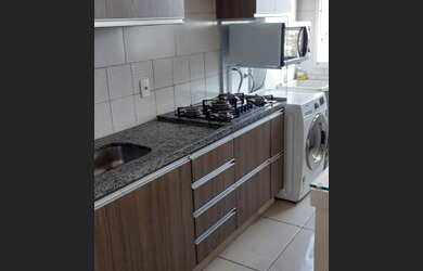 Imagem: O apartamento possui 2 Dormitórios, 2 Banheiros, 1 Vaga na