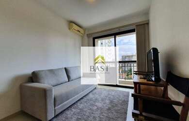 Imagem 2: Apartamento mobiliado com 1 dormitório para alugar, 58 m² por R$ 2.300/mês...