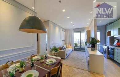 Imagem: O apartamento possui 1 Dormitório, 1 Banheiro, 60m² de Área