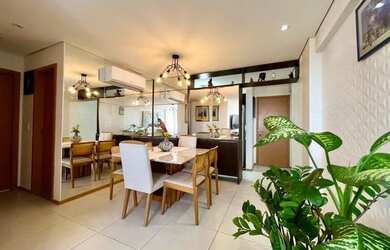 Imagem: O apartamento possui 2 Dormitórios, 2 Banheiros, 2 Vagas na