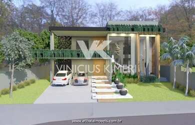 Imagem: A casa em condomínio possui 4 Dormitórios, 5 Banheiros, 2