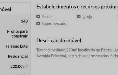 Imagem 1: Vendo lote Terreno / lote com venda com preço sob consulta