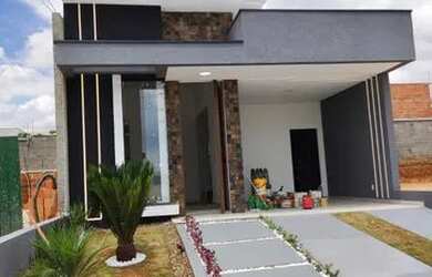 Imagem: A casa em condomínio possui 3 Dormitórios, 1 Banheiro, 2 Vagas