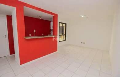 Imagem: O apartamento possui 1 Dormitório, 1 Banheiro, 1 Vaga na garagem