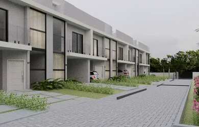 Imagem: A casa em condomínio possui 3 Dormitórios, 4 Banheiros, 1