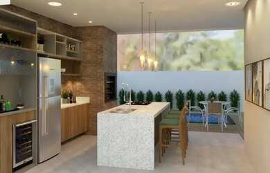 Imagem 5: Lindissima Casa 4 Suites no Alphaville 2 Area Gourmet c Piscina e Churrasqueira