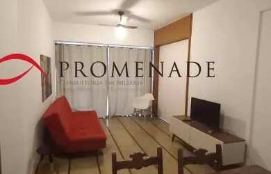 Imagem: O apartamento possui 1 Dormitório, 1 Banheiro, 1 Vaga na garagem