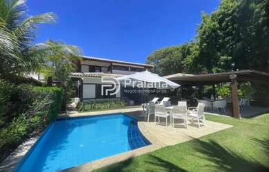 Imagem: A casa em condomínio possui 4 Dormitórios, 5 Banheiros, 5