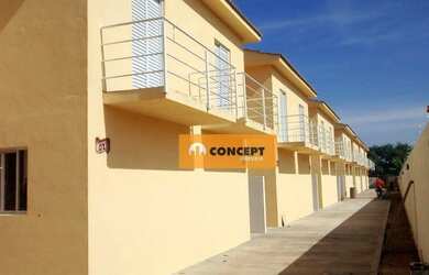 Imagem: A casa em condomínio possui 2 Dormitórios, 2 Banheiros, 1