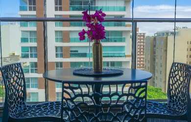 Imagem 9: Apartamento, último andar, vista mar total, porteira fechada. Direto...