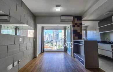 Imagem: O apartamento possui 1 Dormitório, 1 Banheiro, 37m² de Área