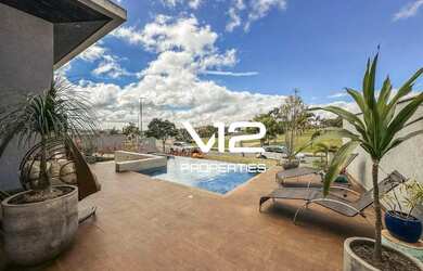 Imagem 4: Casa com 4, sendo 3 suítes quartos para alugar, 540 m² - Alphaville...