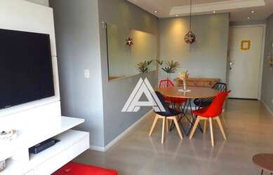 Imagem: O apartamento possui 3 Dormitórios, 1 Banheiro, 1 Vaga na garagem