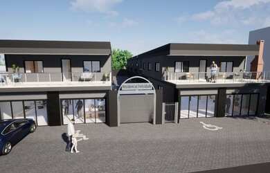 Imagem: O depósito possui 4 Vagas na garagem, 101m² de Área e está