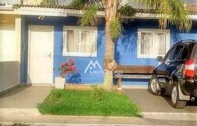 Imagem: A casa em condomínio possui 2 Dormitórios, 2 Banheiros, 3