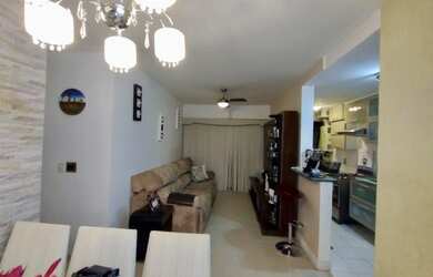 Imagem: O apartamento possui 2 Dormitórios, 2 Banheiros, 1 Vaga na