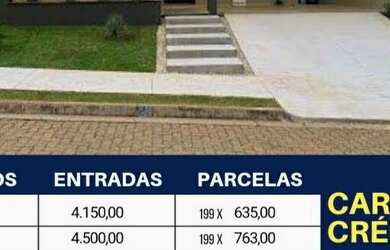 Imagem: A casa possui 3 Dormitórios, 2 Banheiros, 3 Vagas na garagem