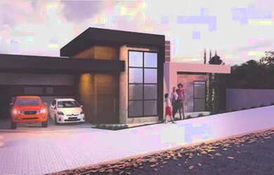 Imagem: A casa em condomínio possui 3 Dormitórios, 5 Banheiros, 2