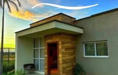 Imagem: A casa em condomínio possui 3 Dormitórios, 2 Banheiros, 1