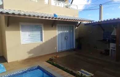 Imagem: A casa em condomínio possui 4 Dormitórios, 4 Banheiros, 1