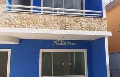 Imagem: A casa possui 3 Dormitórios, 3 Banheiros, 2 Vagas na garagem