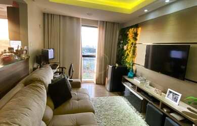 Imagem: O apartamento possui 2 Dormitórios, 2 Banheiros, 1 Vaga na