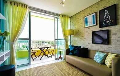 Imagem: O apartamento possui 3 Dormitórios, 2 Banheiros, 1 Vaga na