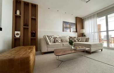 Imagem: O apartamento possui 4 Dormitórios, 4 Banheiros, 2 Vagas na