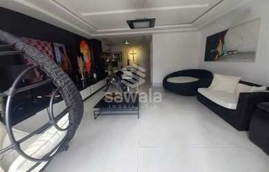 Imagem: O apartamento na cobertura possui 4 Dormitórios, 5 Banheiros