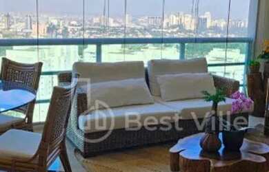 Imagem: O apartamento possui 3 Dormitórios, 4 Banheiros, 4 Vagas na