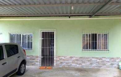 Imagem: A casa possui 2 Dormitórios, 2 Banheiros, 3 Vagas na garagem