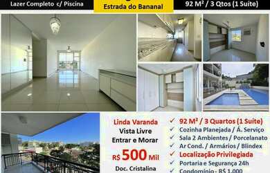 Imagem 2: Apartamento para venda com 92 metros quadrados com 3 quartos