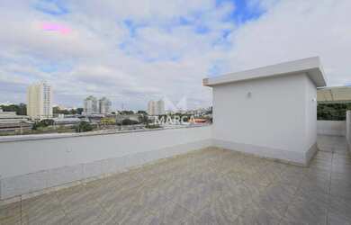 Imagem: O apartamento na cobertura possui 2 Dormitórios, 2 Banheiros