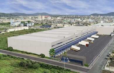 Imagem: O depósito possui 3.283m² de Área e está localizado em