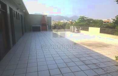 Imagem: O apartamento na cobertura possui 3 Dormitórios, 5 Banheiros