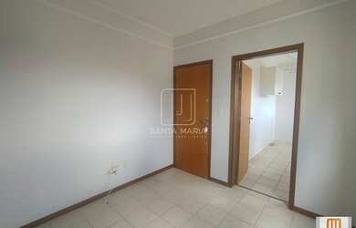 Imagem: O apartamento possui 1 Dormitório, 1 Banheiro, 1 Vaga na garagem