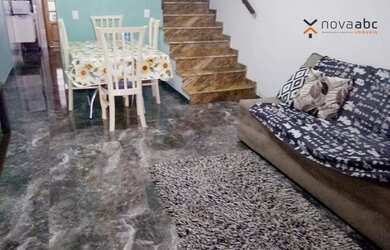 Imagem 1: Sobrado à venda, 115 m² por R$ 450.000,00 - Vila Linda - Santo André/SP