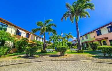 Imagem: A casa em condomínio possui 3 Dormitórios, 3 Banheiros, 2