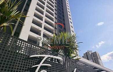 Imagem: O apartamento possui 1 Dormitório, 2 Banheiros, 1 Vaga na garagem