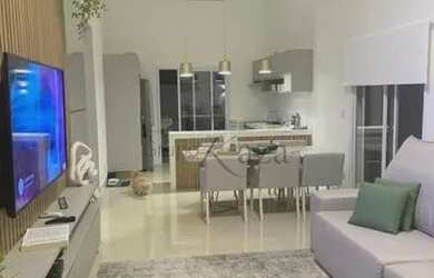 Imagem: A casa em condomínio possui 3 Dormitórios, 4 Banheiros, 4