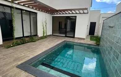 Imagem: A casa em condomínio possui 3 Dormitórios, 4 Banheiros, 2