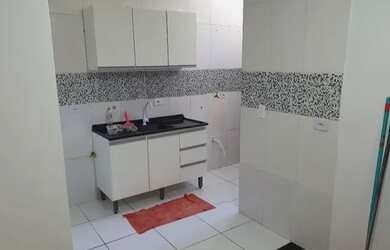 Imagem: O apartamento possui 1 Dormitório, 1 Banheiro, 1 Vaga na garagem