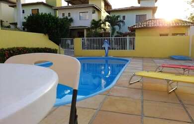 Imagem: A casa em condomínio possui 3 Dormitórios, 4 Banheiros, 2