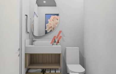 Imagem 15: Apartamento para locação em Barueri-SP, no Tamboré Alphaville: 1 quarto, 1 suíte, 2 salas